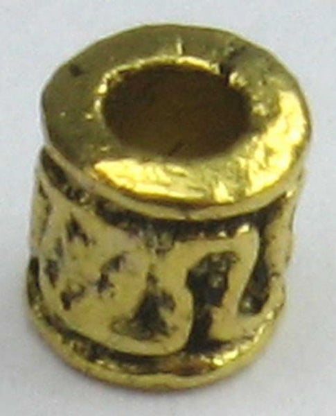 Beads - Metal Beads - 4.5x4.5mm 67pcs - Set of 2 Carousel 1