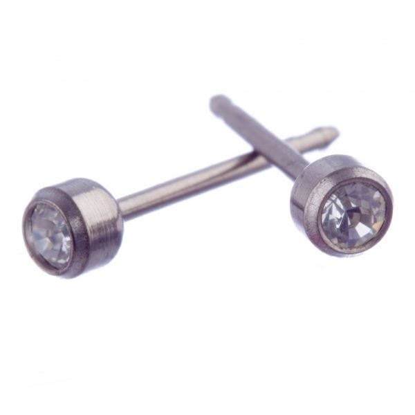 Studex System 75 Titanium Bezel Set. 2 sizes available. Carousel 2