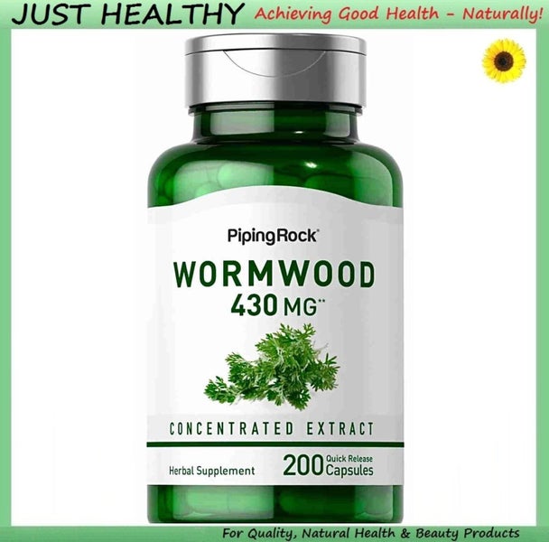 SWEET WORMWOOD (ARTEMISIA ANNUA) - WHOLE LEAF - 200 CAPS! Carousel 1