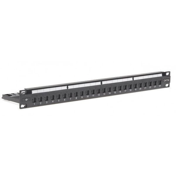 Cat 5E 24 Port Patch Panel - Universal Termination (110/Katt) Carousel 1
