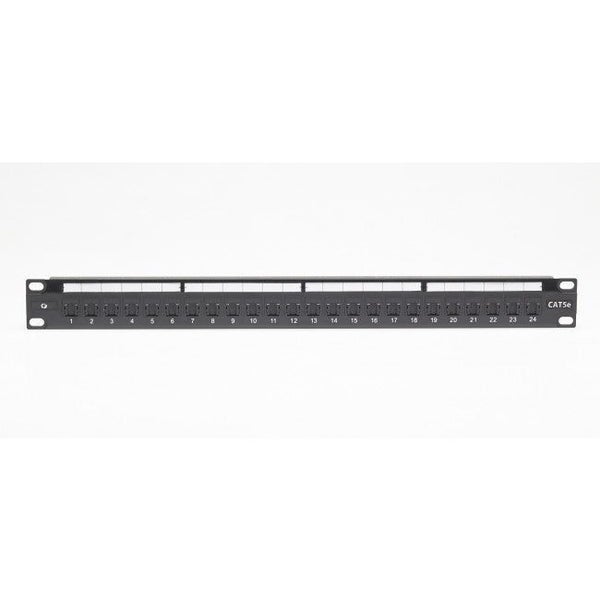 Cat 5E 24 Port Patch Panel - Universal Termination (110/Katt) Carousel 2