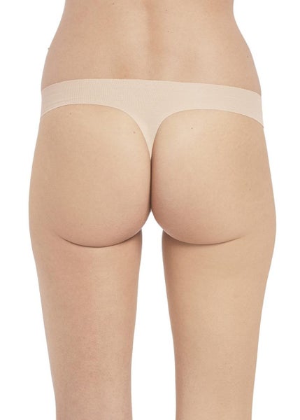Wacoal Beyond Naked Cotton WA879259 Thong Brief Sand (926) CS Carousel 2