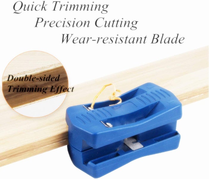 Plastic Veneer PVC Plywood Melamine Wood Edge Banding Band Cutter Knife Trimmer Carousel 2