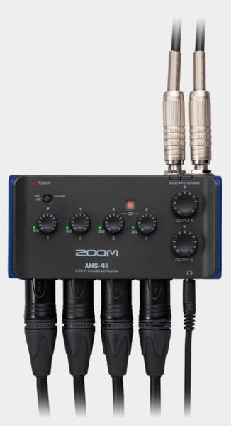 Zoom AMS-44 4 Channel Audio Interface Carousel 1