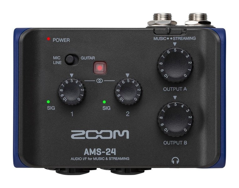 Zoom AMS-24 Audio Interface 2 In 4 Out Carousel 2