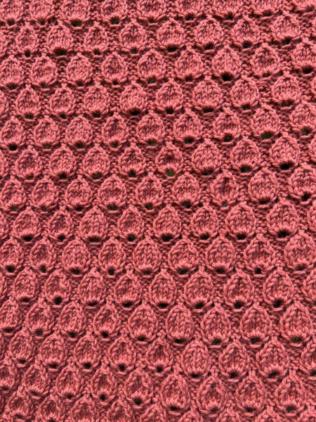 Baby Wrap, 100% Alpaca, Hand Knitted by Seller Carousel 3