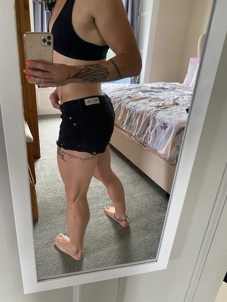 Mango denim shorts Carousel 2