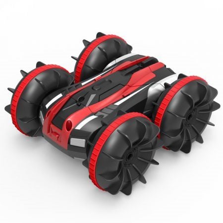 Amphibious 2.4 GHz Remote Control Boat Waterproof RC Monster Truck Stunt Car Carousel 10