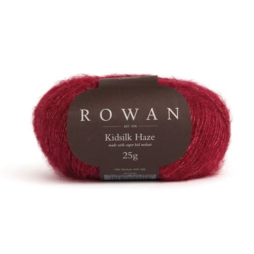 Rowan Kidsilk Haze Yarn 716 Burgundy Carousel 1