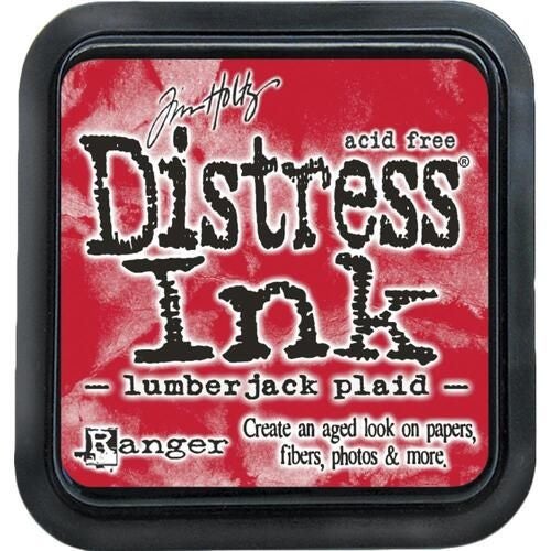 Ranger Ink Tim Holtz Distress Ink Pad Lumberjack Plaid Carousel 1