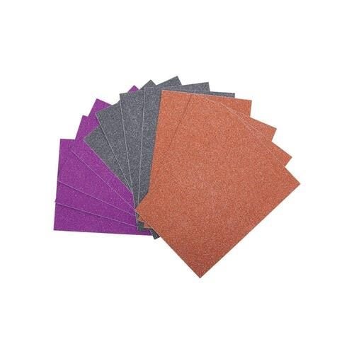 Idea-Ology Tim Holtz Adhesive Deco Sheets 4"X6" 12/Pkg - Halloween Carousel 3