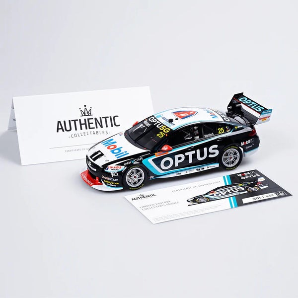 1:18 Mobil 1 Optus Racing #25 Holden ZB Commodore - 2022 Beaurepaires Melbour... Carousel 2