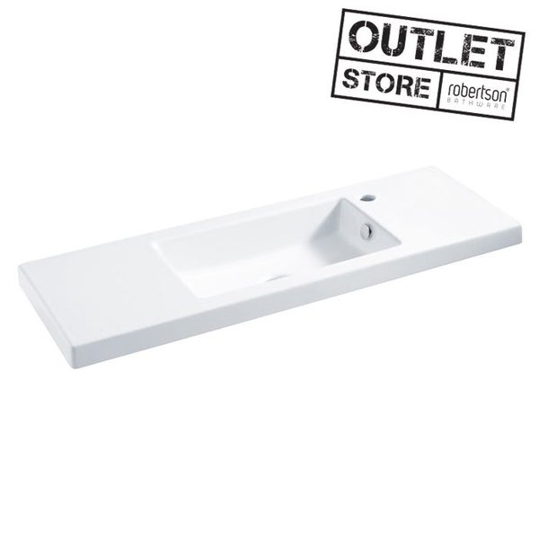 DELETED LINE - SLIM WALL HUNG BASIN 1000X350 RIGHT HAND TAP HOLE Carousel 1
