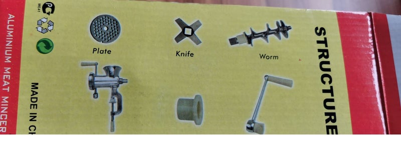 Aluminium Meat Grinder Meat Mincer Carousel 3