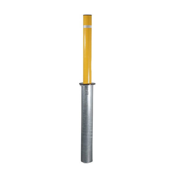 Retractable Safety Bollard 114x900mm Carousel 1