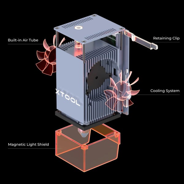 xTool 40W World's First 40W Diode Laser Module Carousel 1