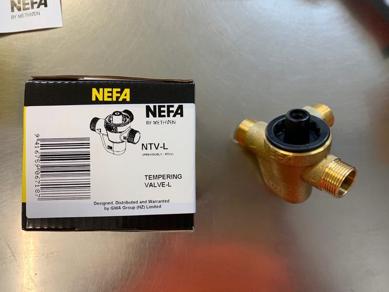 Nefa --- Tempering valve -- main and low pressure Carousel 1