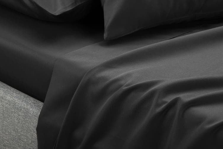 Ovela Hotel Quality 1000TC Cotton Rich Bed Sheets Set (Queen, Charcoal) Carousel 1