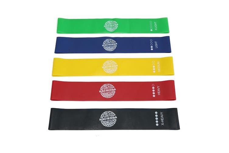 5 PIECE RESISTANCE BAND SET Carousel 8