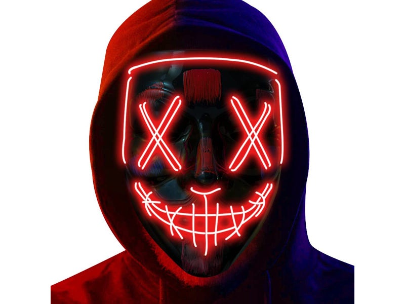 LED Light UP Mask, Mask for Cosplay Halloween Costume Masquerade Parties629347146329621128