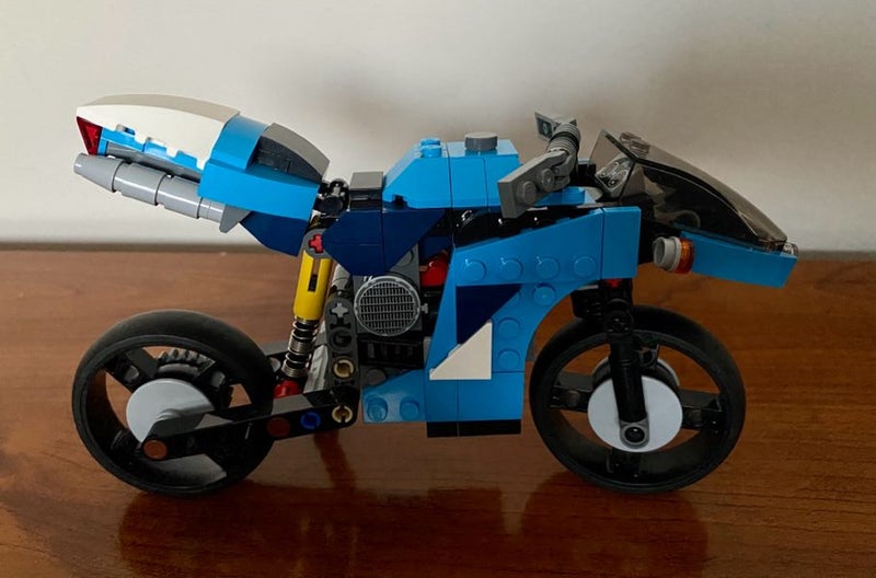 Lego 31114 Creator Model Making Super Motor Bike Carousel 3
