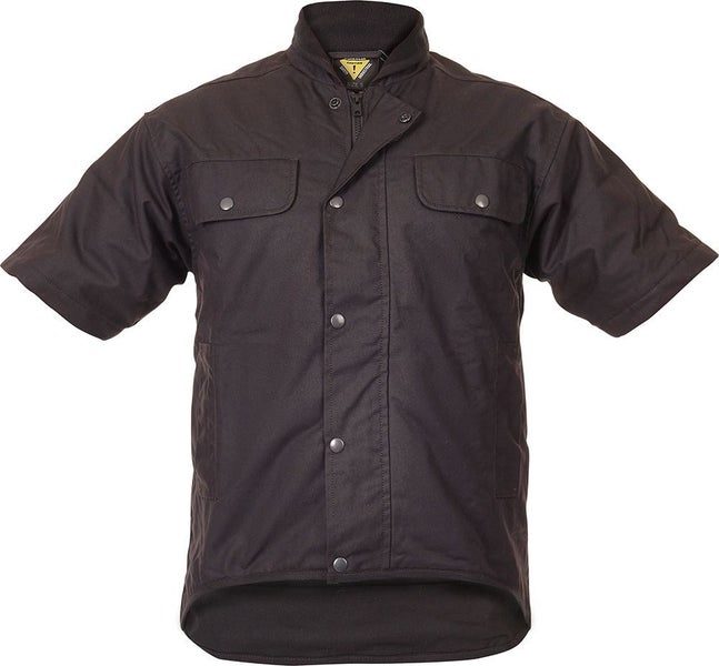 Ranger Oilskin Short Sleeve Vest - Brown - Sizes S to 7XL Carousel 2