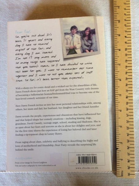 Dawn French autobiography - "Dear Fatty" Carousel 2