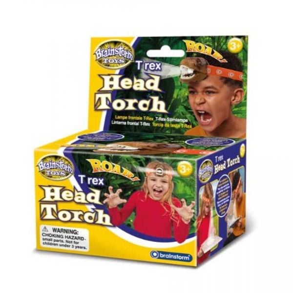 T Rex Dinosaur Head Torch Carousel 1