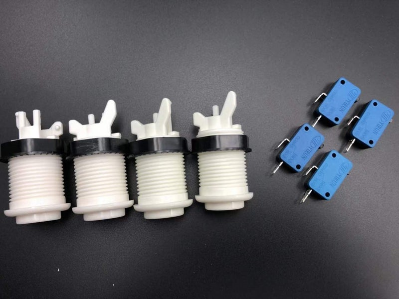 arcade button player 1 player 2 player 3 player 4 28mm Carousel 2