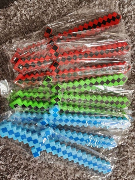 Led Light & Sound Diamond Pixel Minecrafts Sword. Carousel 7