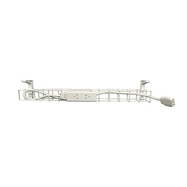 Single Tier Cable Basket 650Mm W Dual Auto Switched Power Module Carousel 2