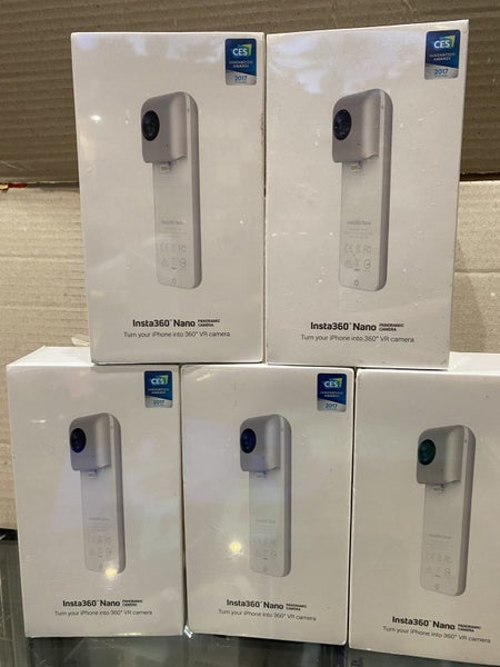 Insta360 Nano 360 degree Dual lens VR Video Camera + AfterPay Carousel 1