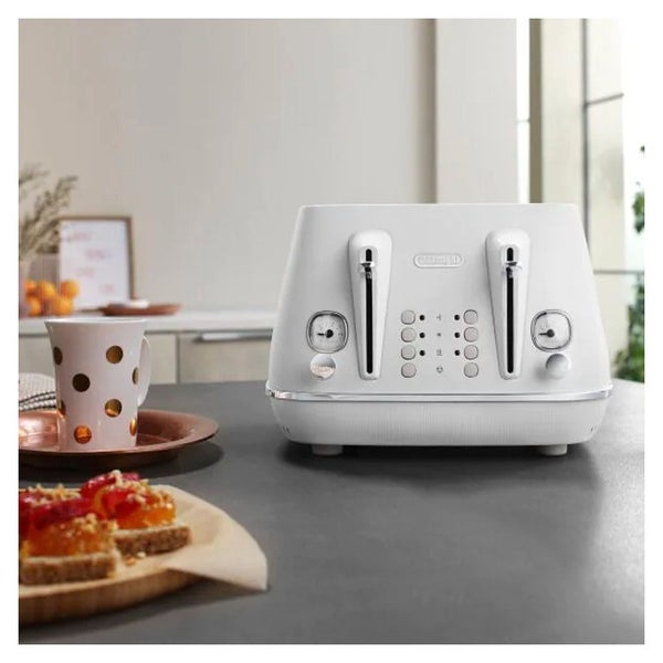 Delonghi Distinta Moments 4 Slice Toaster White CTIN4003W Carousel 2