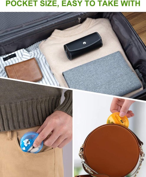 Pill Box Medicine Storage Organizer Carousel 2