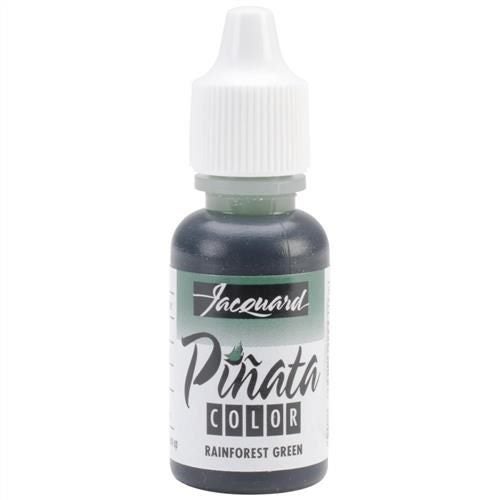 Jacquard Pinata Alcohol Ink .5oz Rainforest Green Carousel 1