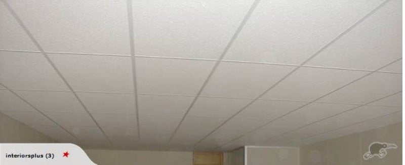 Suspended ceiling supplied and installed. Carousel 1