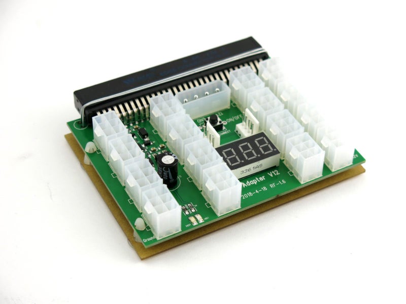 Model X12 16 Port Chain Sync Breakout Board For Dell Server PSU Mining Purposes Carousel 1