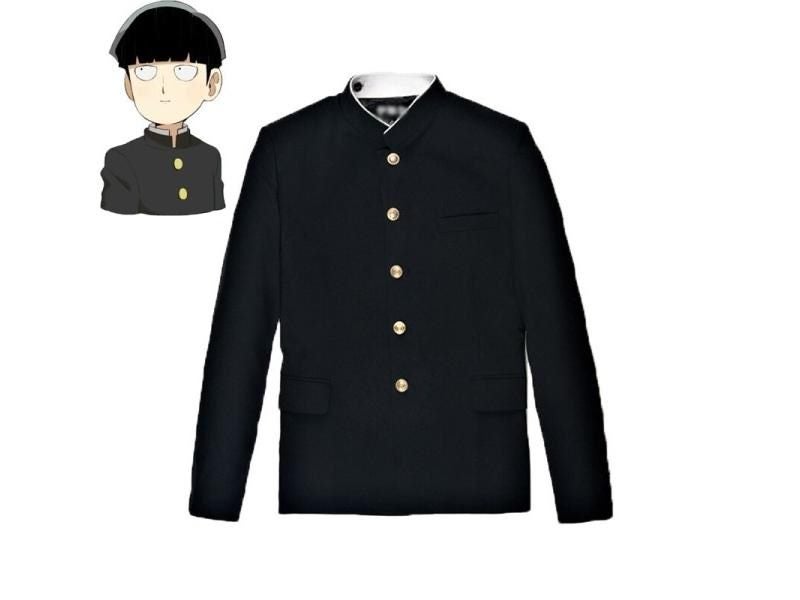 Mob Psycho 100 Mobu Saiko Hyaku Kageyama Shigeo Cosplay Costume Black Gakuran Carousel 2