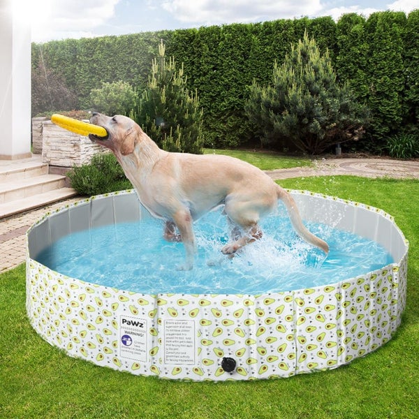 Goslash Picks 120cm Pet Dog Swimming Pool Cat Portable Bathtub Kid Shower Was... Carousel 8