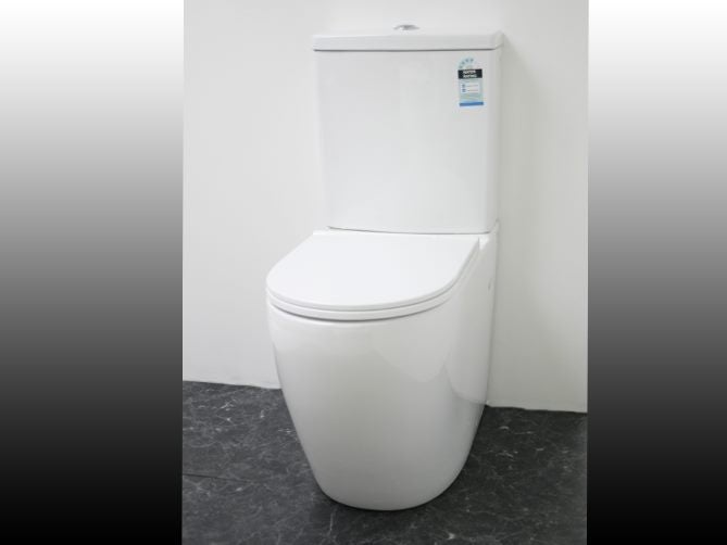 **Brand New**Extra Height Back To Wall Toilet Suite Carousel 1