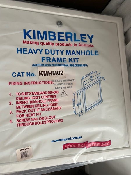 Kimberley 600 x 600mm Heavy Duty Metal Hinged Manhole access panel Carousel 1