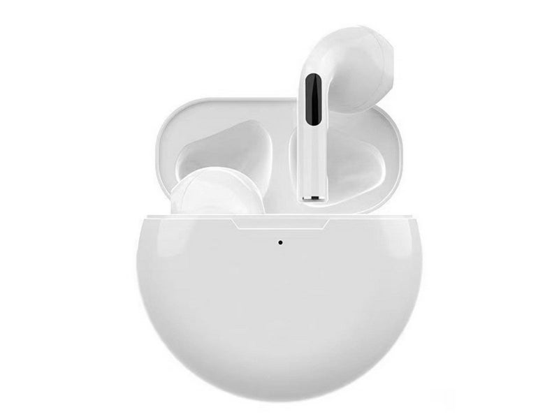 Wireless Bluetooth Headphones Sports Earbuds with Charging Case White Carousel 1