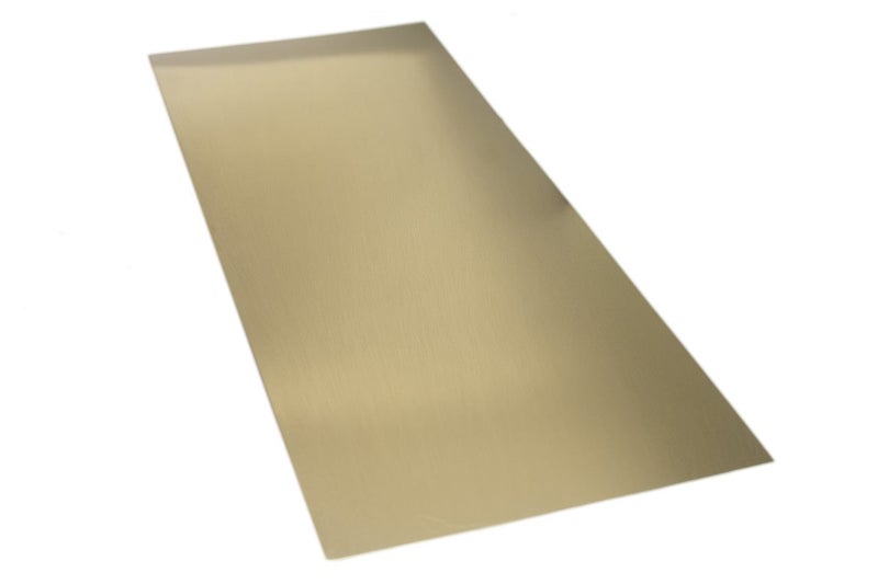 K&S Brass Sheet .016" x 4" x 10" #252 Carousel 1