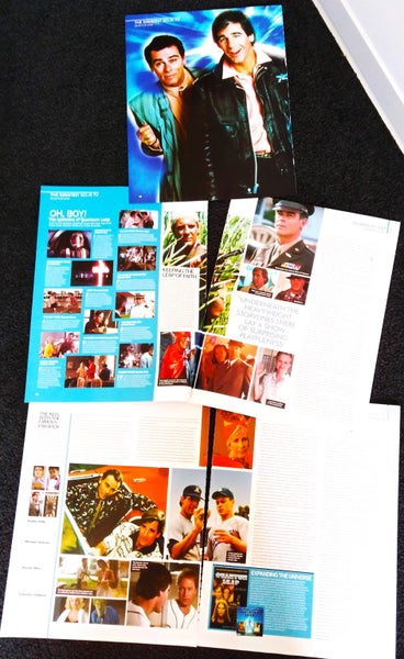 Quantum Leap OG magazine clippings - Scott Bakula Carousel 1