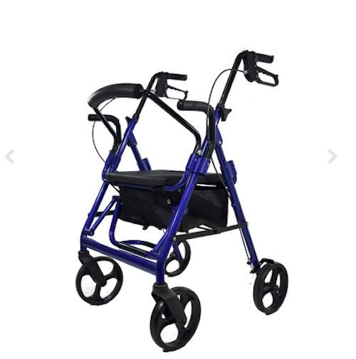 AngelCare Foldable Rollator/Transfer Chair Carousel 1