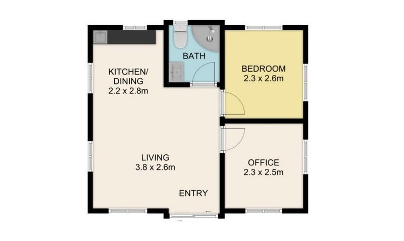 2 Bedroom foldable unit Carousel 15