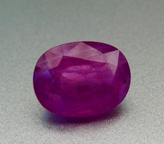 4.20CT SPLENDID HUGE OVAL CUT 100% NATURAL PINK RED RUBY Carousel 1