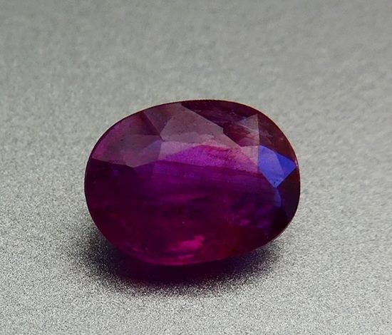 1.19CT UNHEATED OVAL CUT 100% NATURAL PINK SAPPHIRE Carousel 1