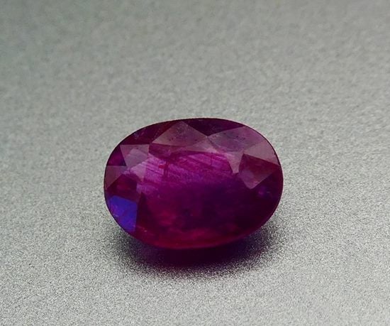 1.19CT UNHEATED OVAL CUT 100% NATURAL PINK SAPPHIRE Carousel 2
