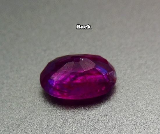 1.19CT UNHEATED OVAL CUT 100% NATURAL PINK SAPPHIRE Carousel 4